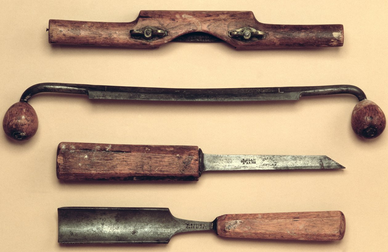 Strumenti da carpentiere La Reunion (acciaio e legno) da American School