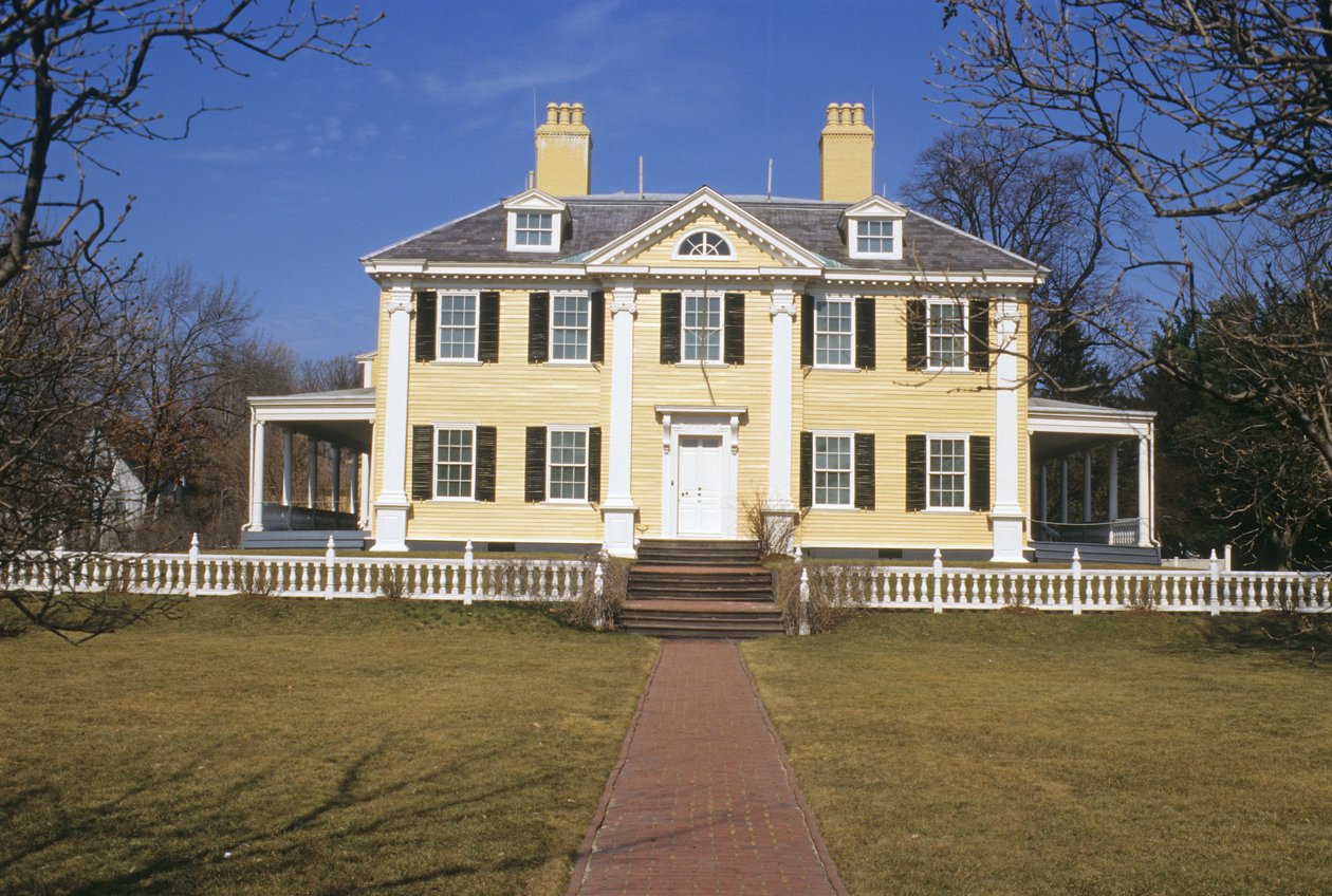 Longfellow National Historic Site, costruito nel 1759 da American School