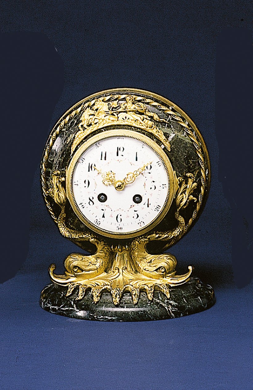 Orologio da camino venduto da Black, Starr & Frost, c.1875-1900 da American School