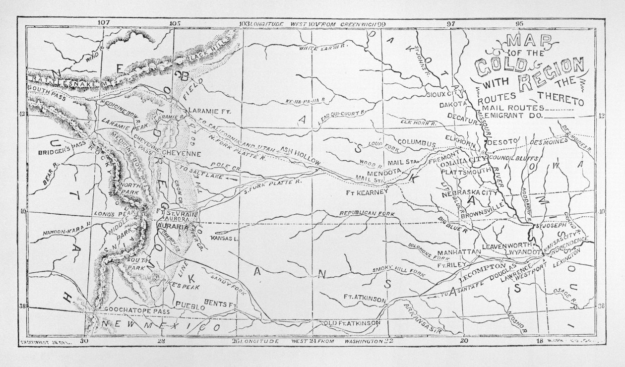 Mappa della regione dell