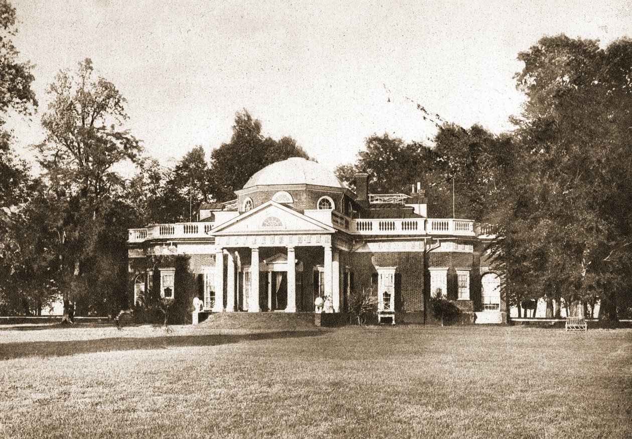 Monticello, Virginia, 1914 da American School