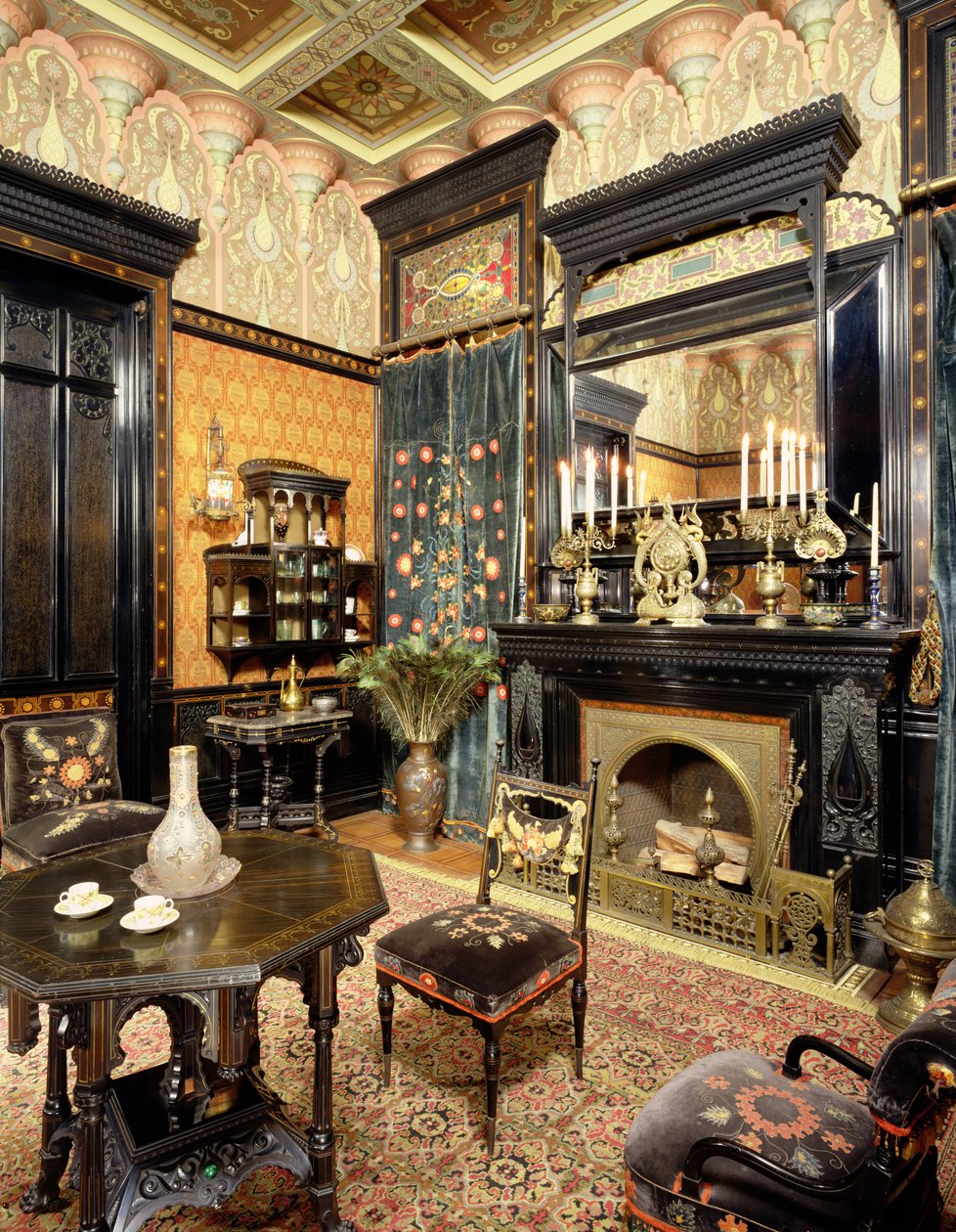Sala Fumatori Moresca, La Casa di John D. Rockefeller da American School