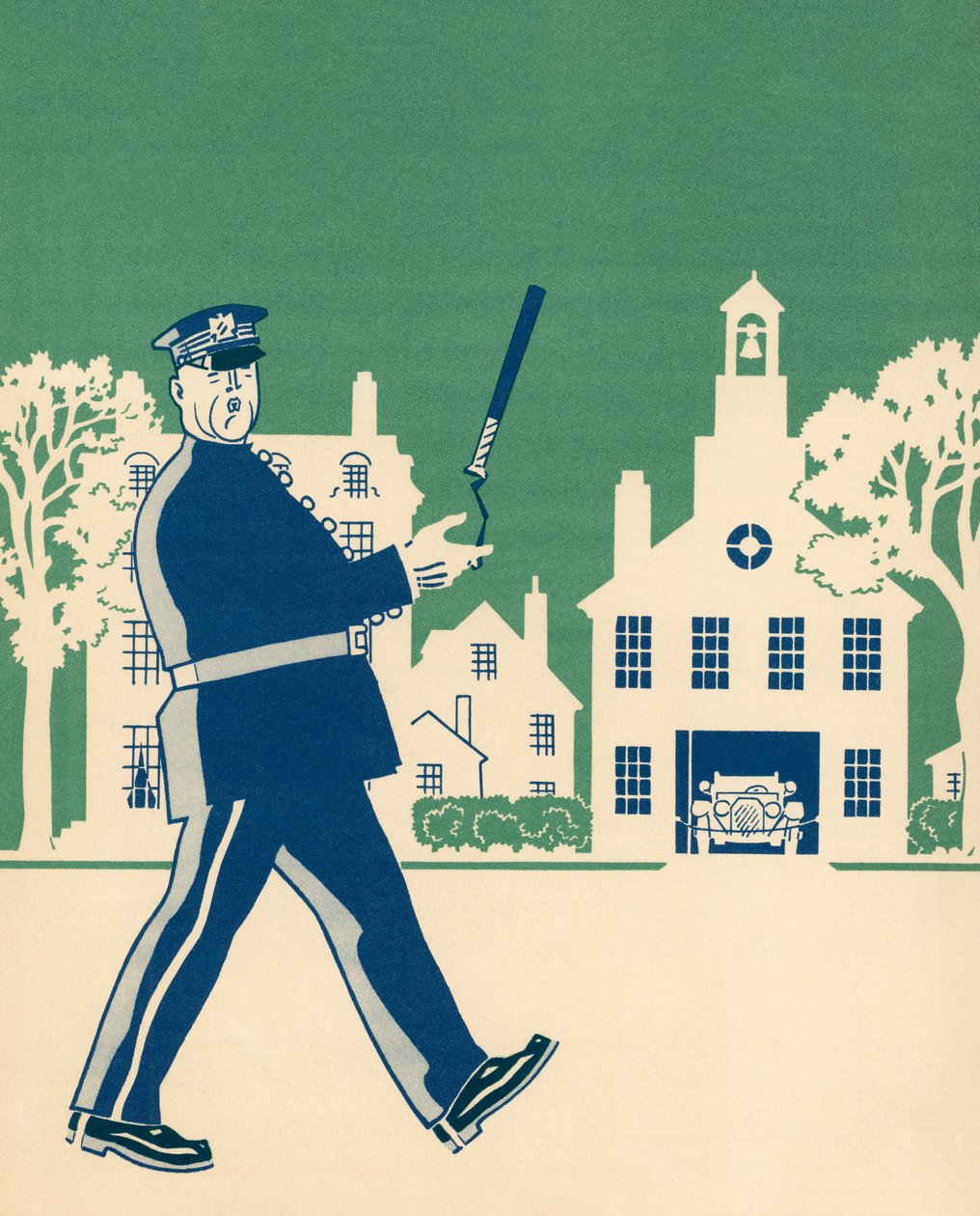 Poliziotto di quartiere in servizio da American School