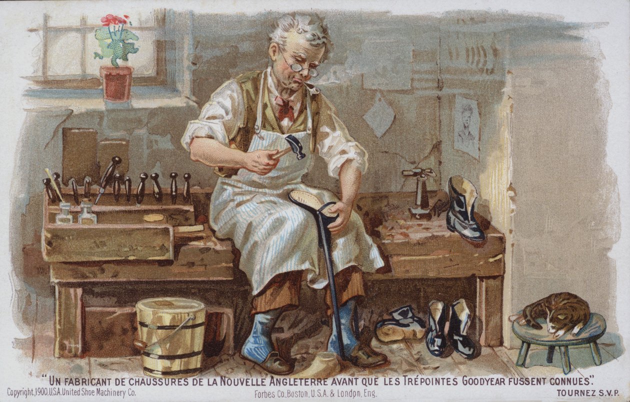 Fabbricante di scarpe del New England dell
