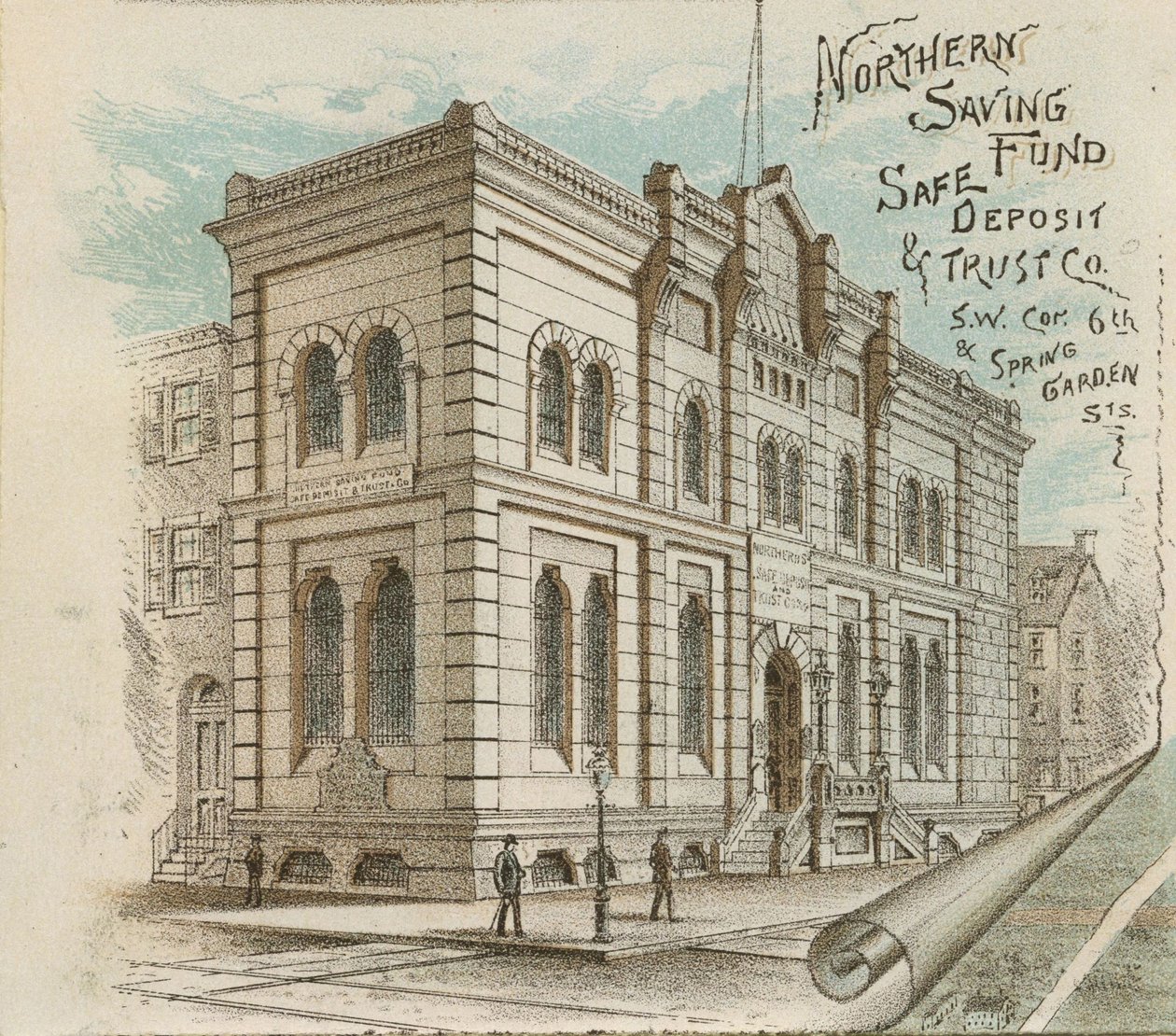 Northern Saving Fund Safe Deposit & Trust Co., 1885-86 da American School