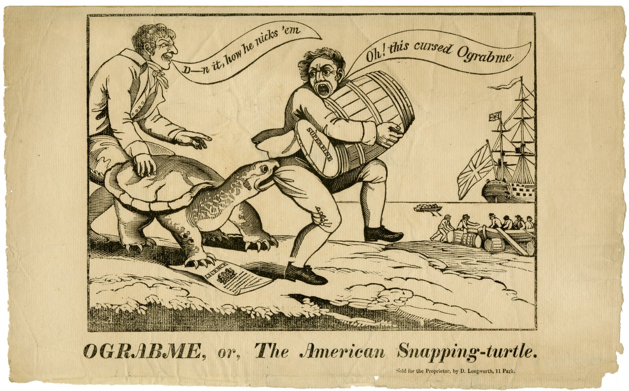 Ograbme, o La Tartaruga Americana, 1808 da American School