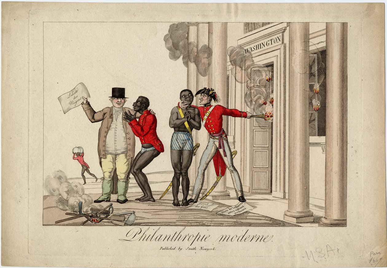 Filantropia moderna, c.1813 da American School