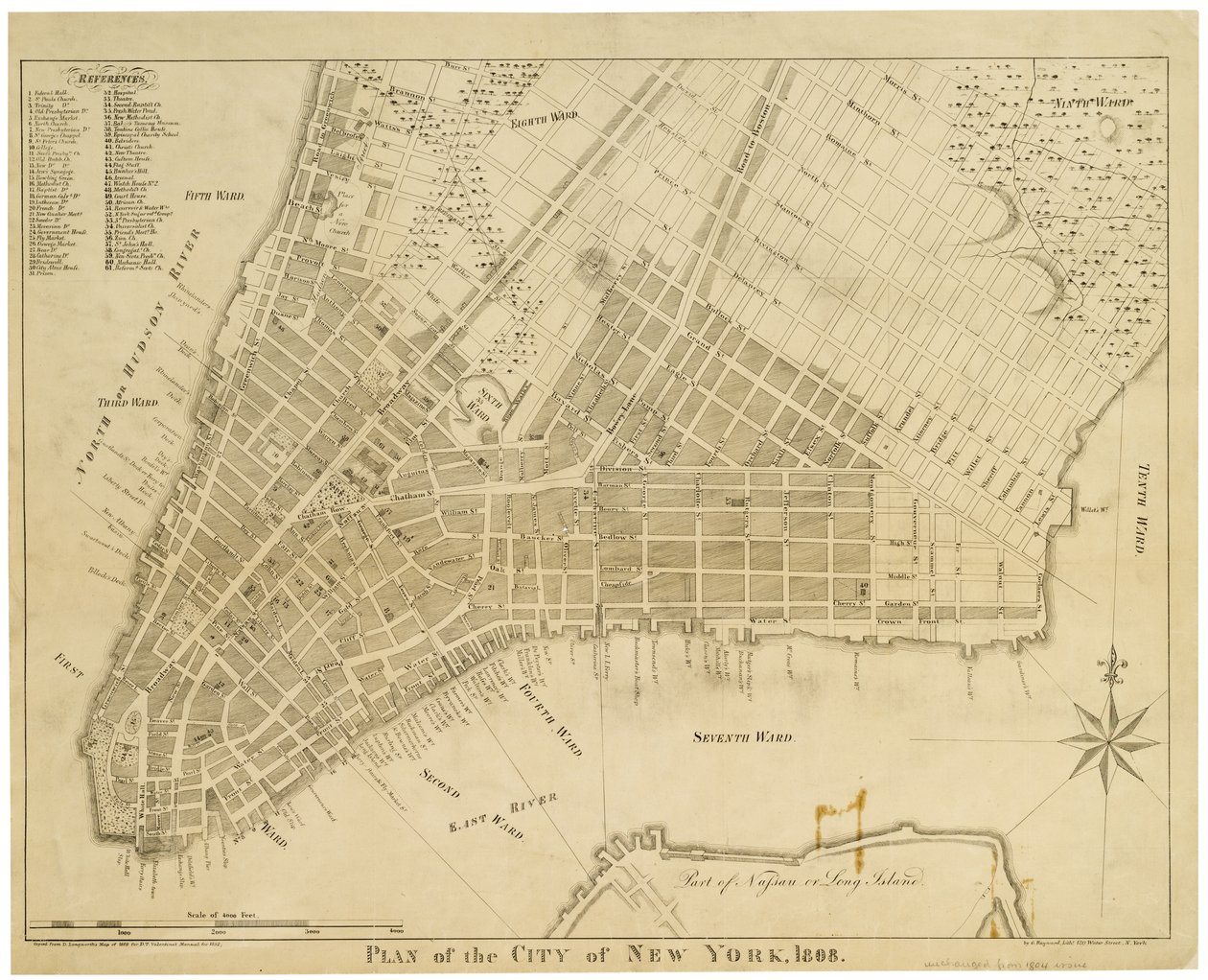 Piano della città di New York da American School
