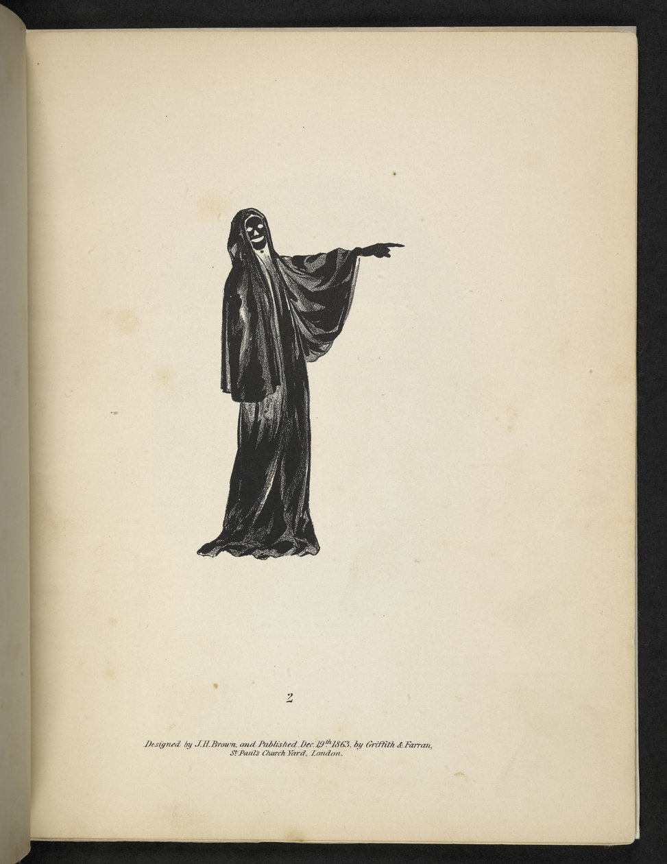 Tavola 2. Un fantasma in nero, da 