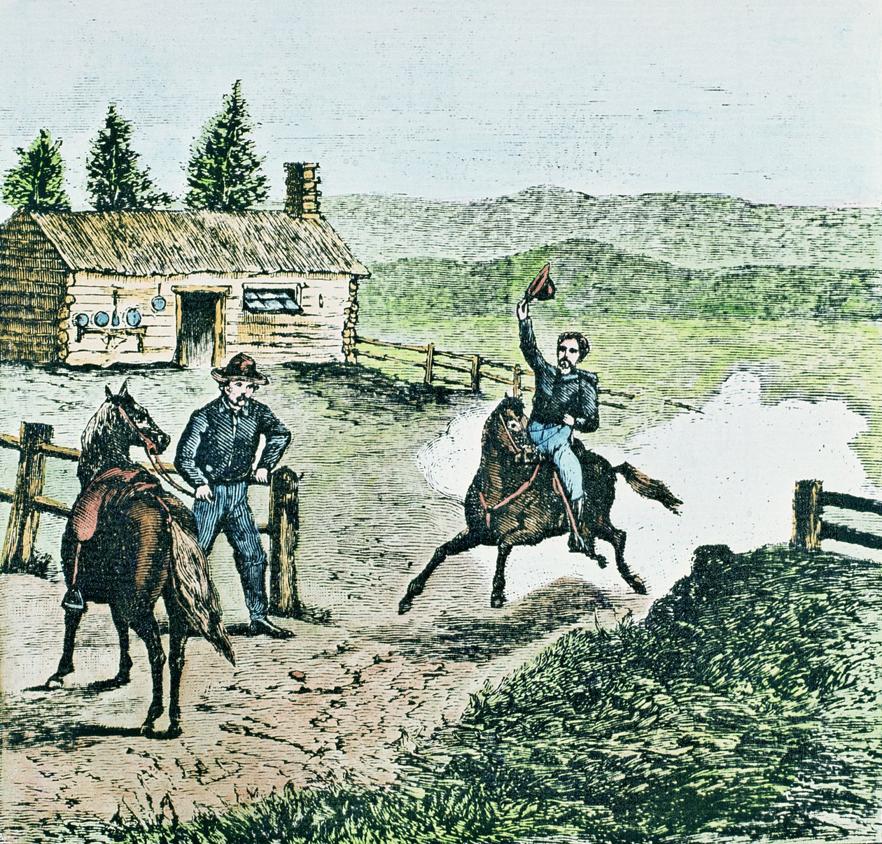 Stazione del Pony Express da American School