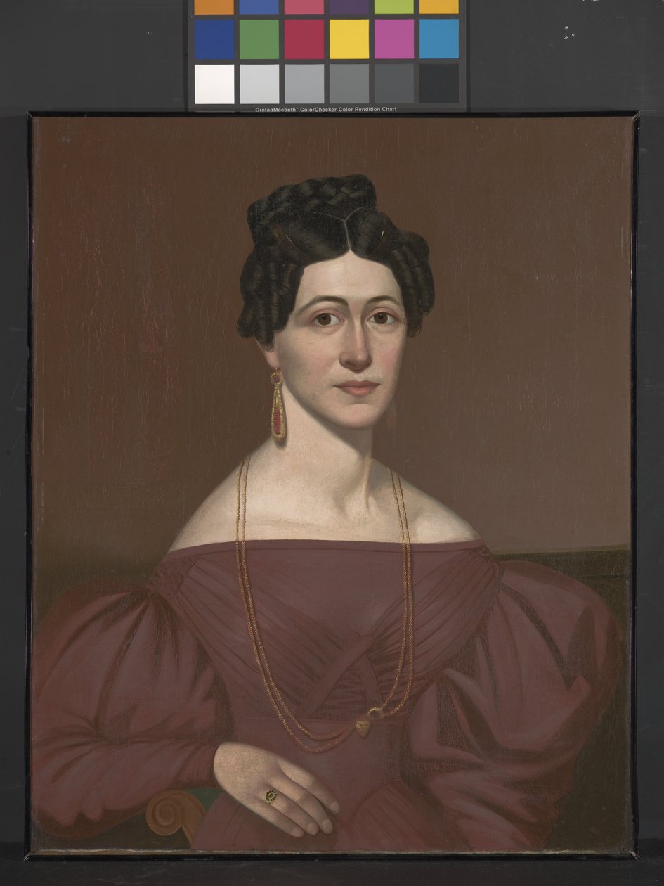 Ritratto di Eliza C. Ayres da American School