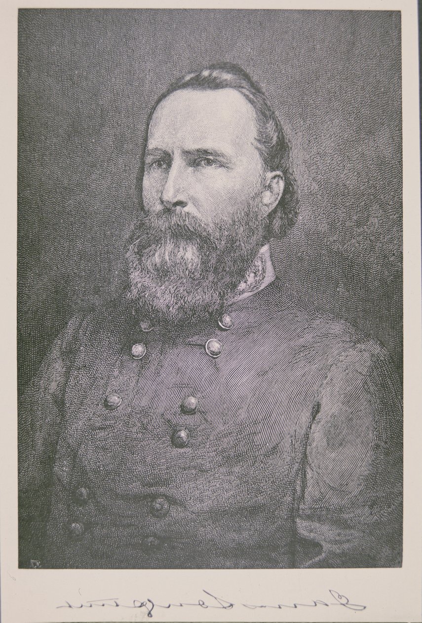 Ritratto del generale James Longstreet (1821-1904) da American School