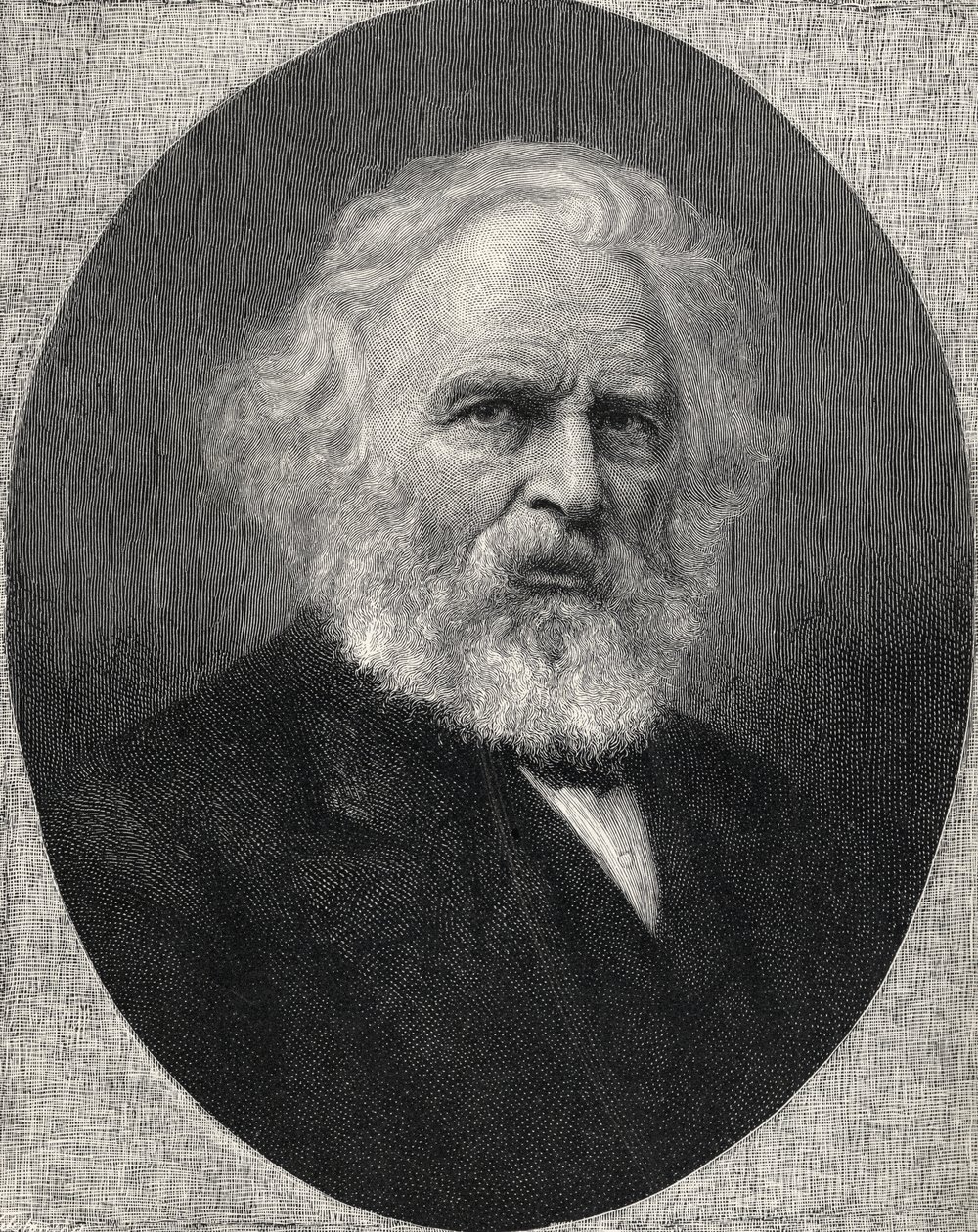 Ritratto di Henry Wadsworth Longfellow, da 