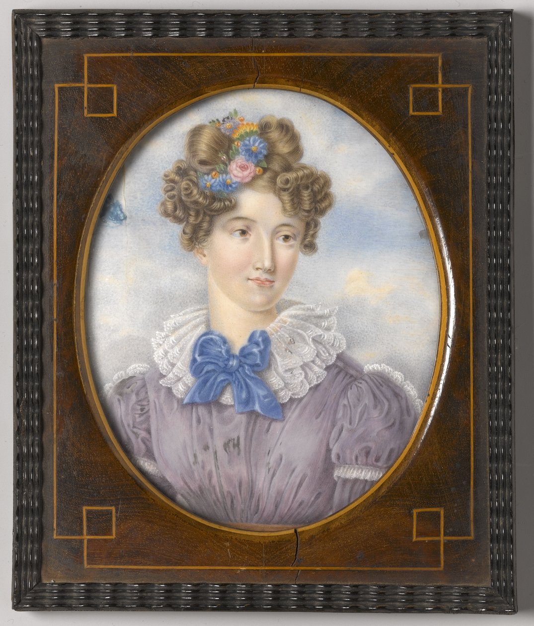 Ritratto di una giovane donna da American School