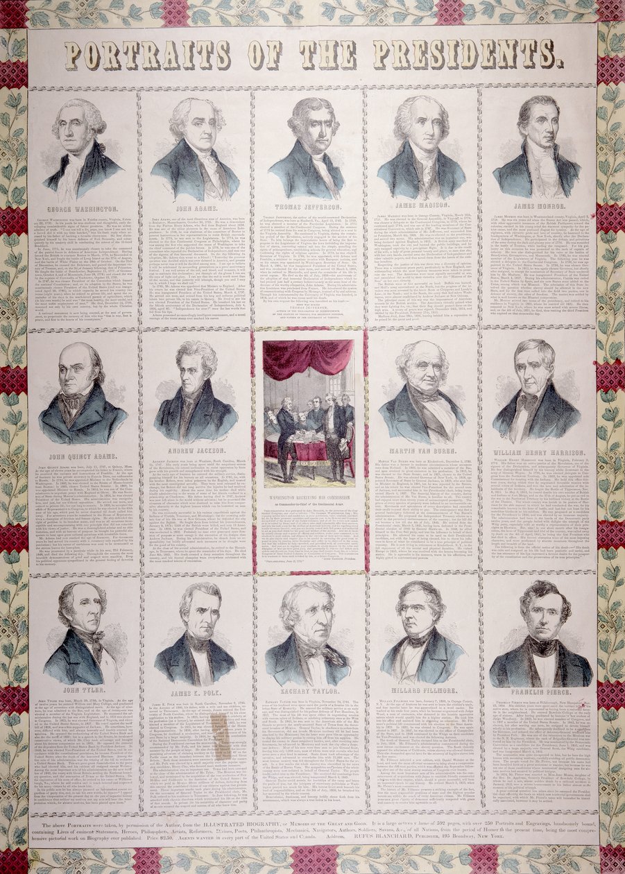 Ritratti dei presidenti da American School