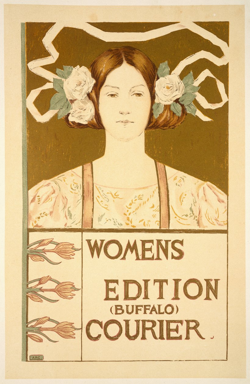 Riproduzione di un poster pubblicitario dell