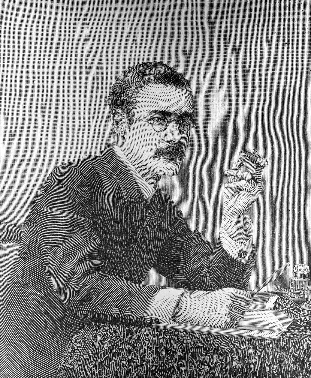 Rudyard Kipling (1865-1936) 1890 da American School
