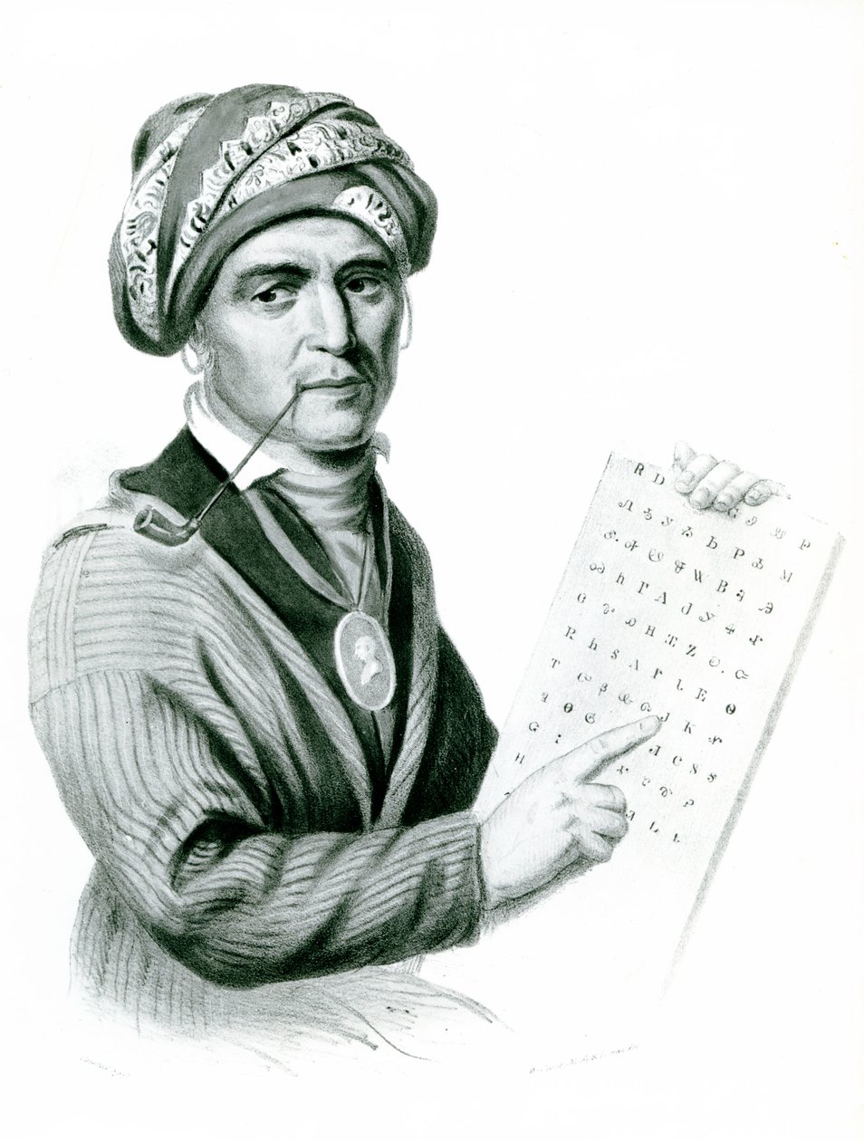 Se Quo Yah (Sequoyah), inventore dell