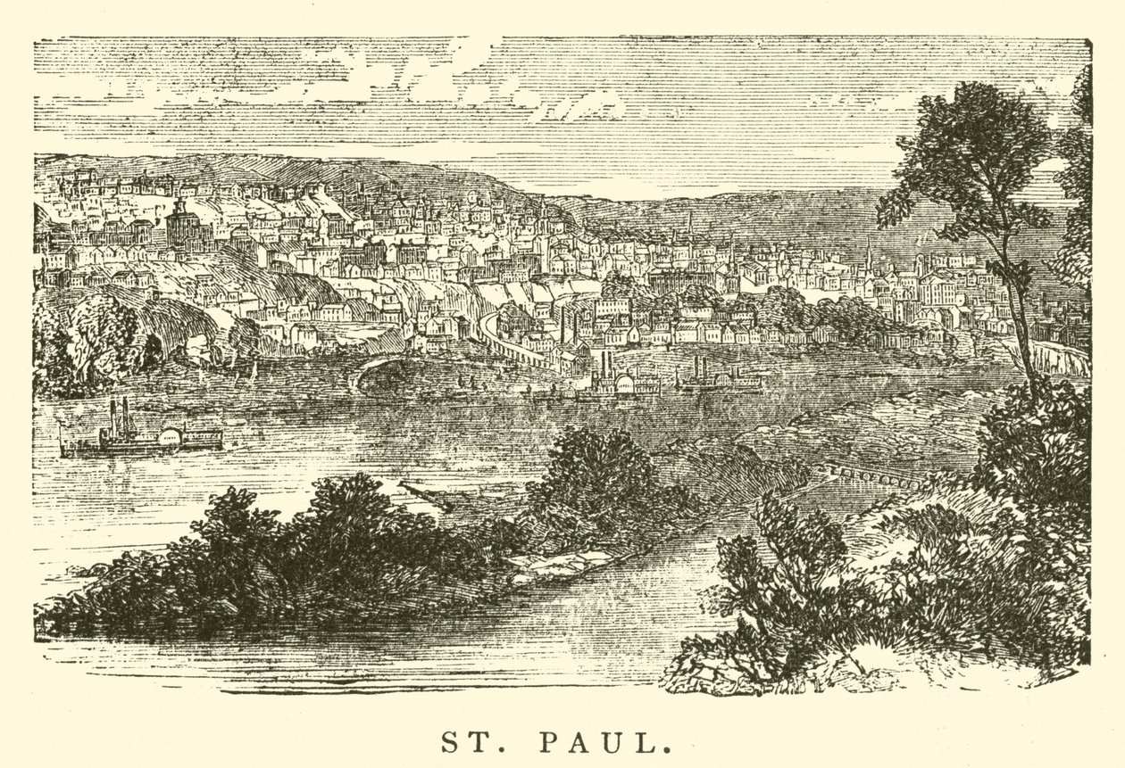 San Paolo (incisione) da American School