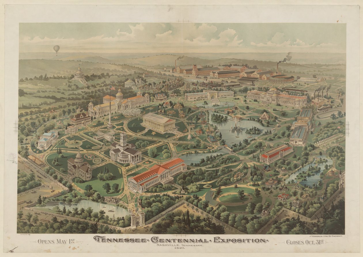 Esposizione Centennale del Tennessee, Nashville, Tennessee, 1897 da American School