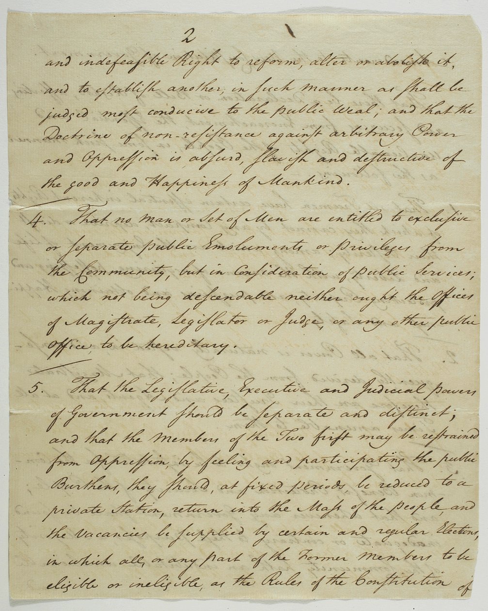 La Carta dei Diritti, copia firmata a Federal Hall, 1789 da American School