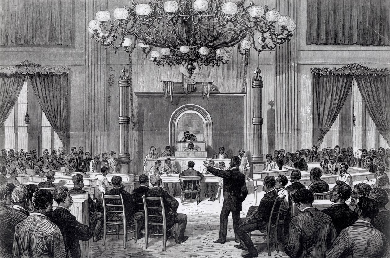 La Convenzione Nazionale dei Colori in Sessione, Nashville, Tennessee, 5-7 aprile 1876, da 