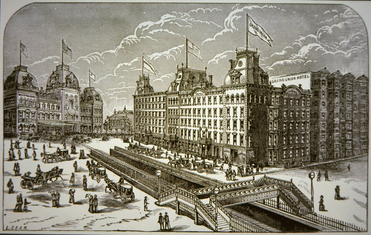 Il Grand Union Hotel, New York City da American School