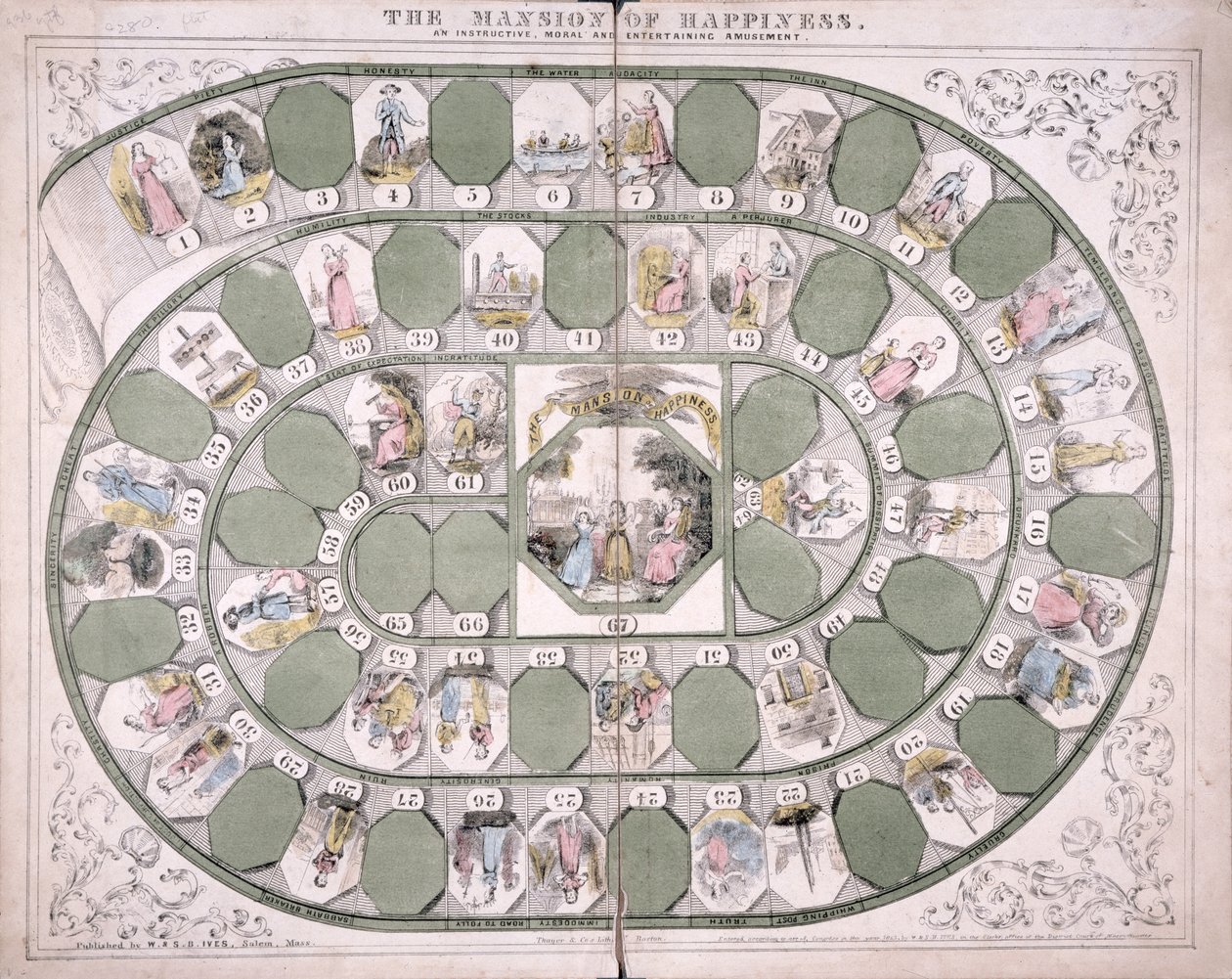 Il gioco da tavolo Mansion of Happiness da American School