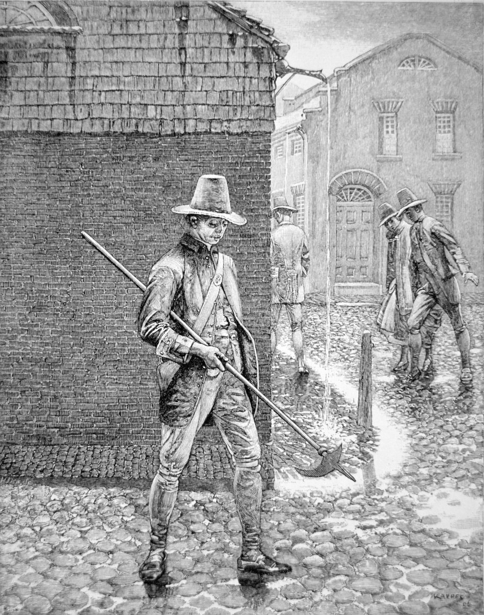Il poliziotto di New York del 1693 da American School