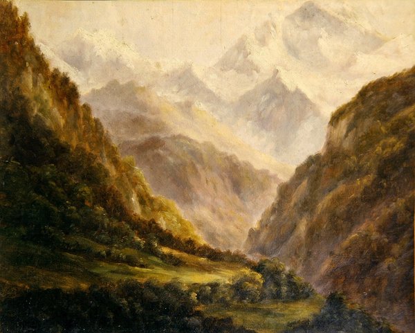 Le Montagne Rocciose, c.1870 da American School