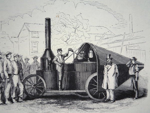 Il cannone a vapore Winans, catturato dai Confederati durante la Guerra Civile Americana, maggio 1861 da American School