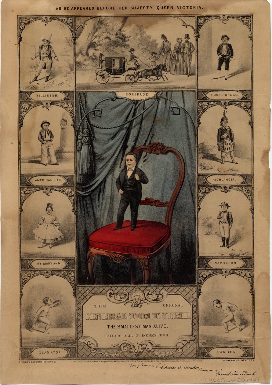Il vero Generale Tom Thumb: l