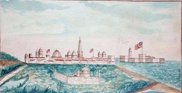 Vera Cruz, Castello e Cimitero da American School