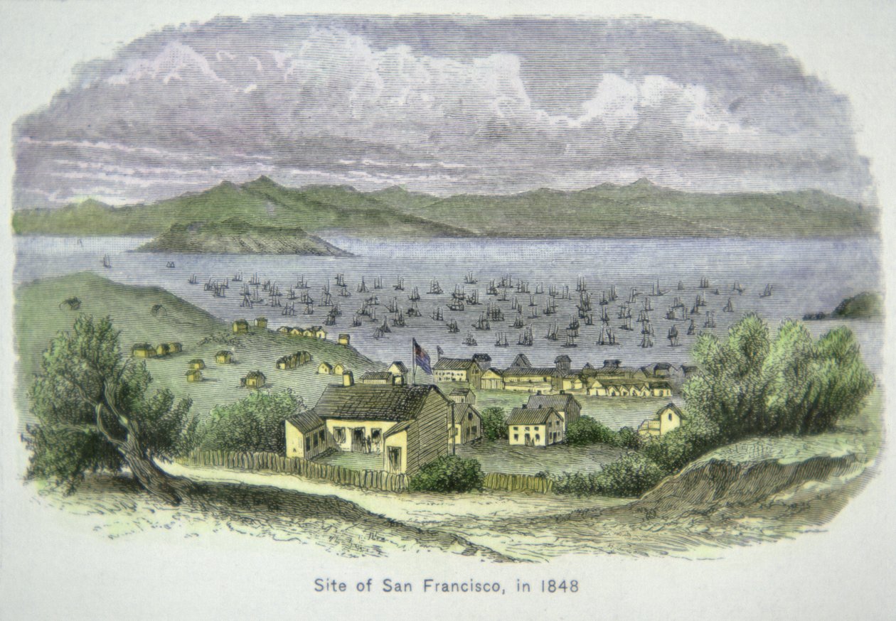 Veduta di San Francisco da American School