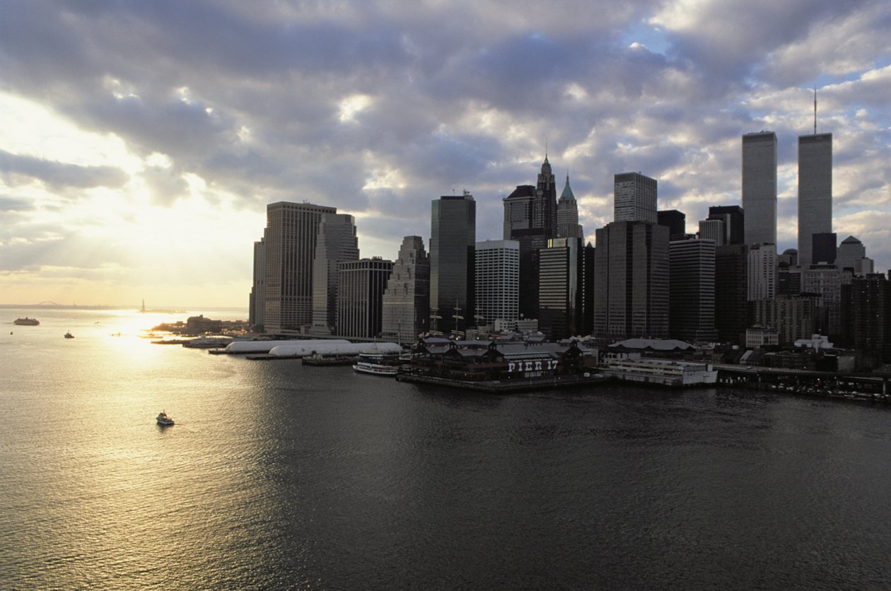 Vista verso il Financial District attraverso l
