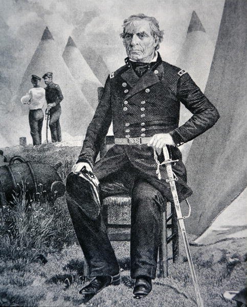 Zachary Taylor (incisione) da American School