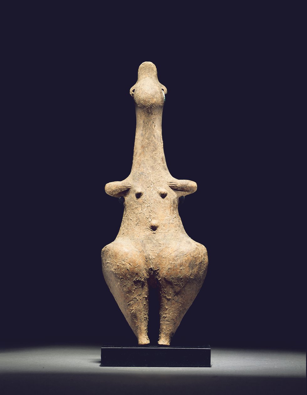 Idolo femminile steatopigio, inizio I millennio a.C. da Amlash Culture