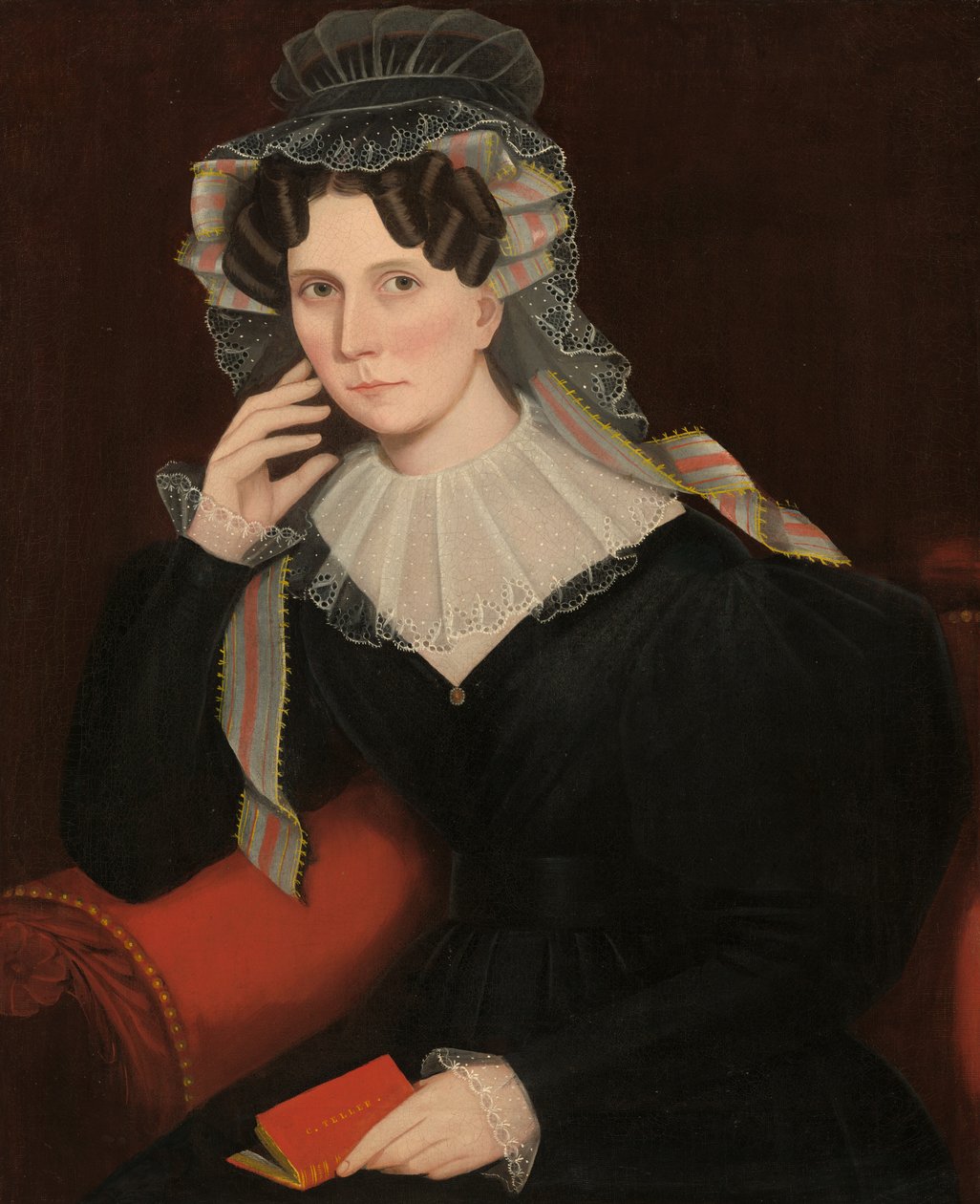 Jane Storm Teller, c. 1835 da Ammi Phillips