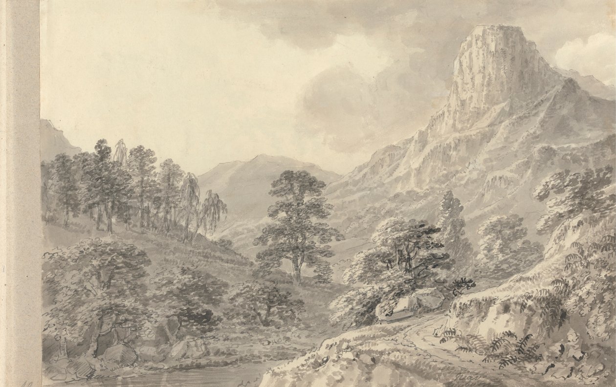 Vicino al lago Wyburn da Amos Green