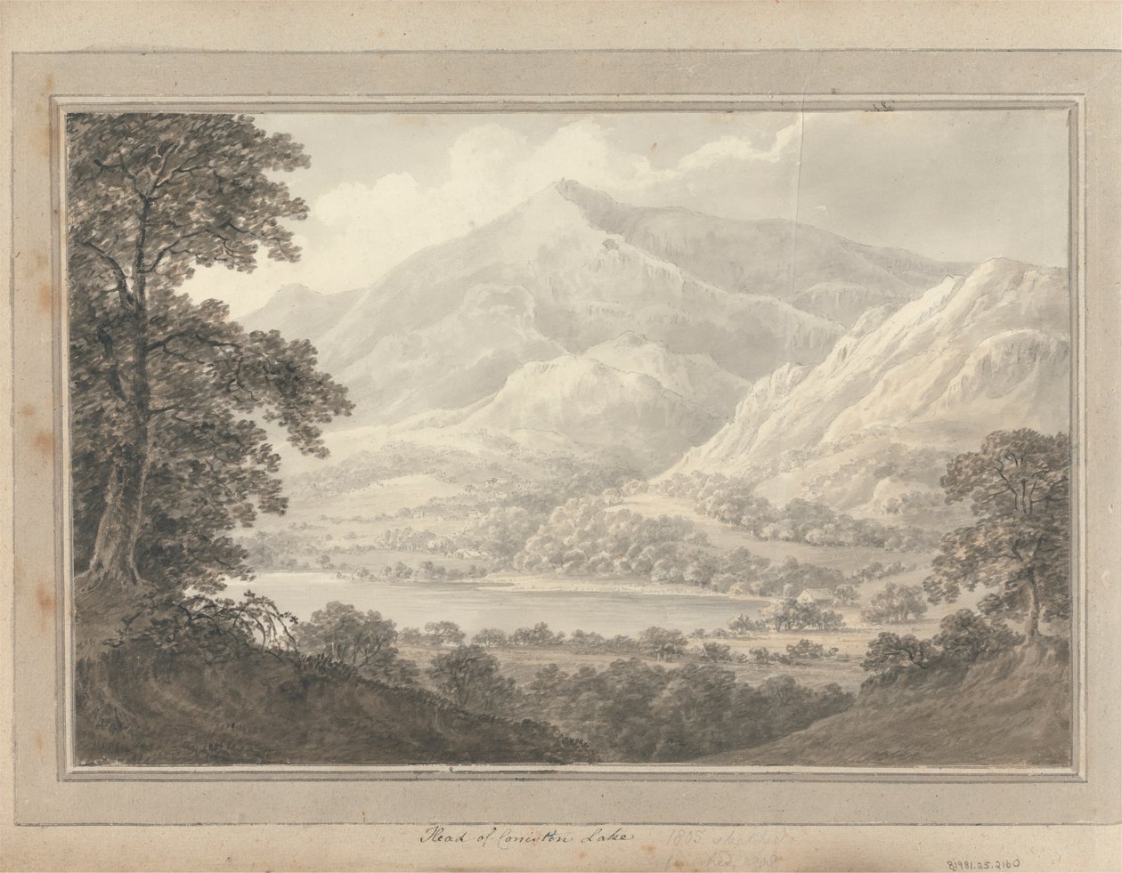 Vedute in Inghilterra, Scozia e Galles: Testa del lago di Coniston da Amos Green