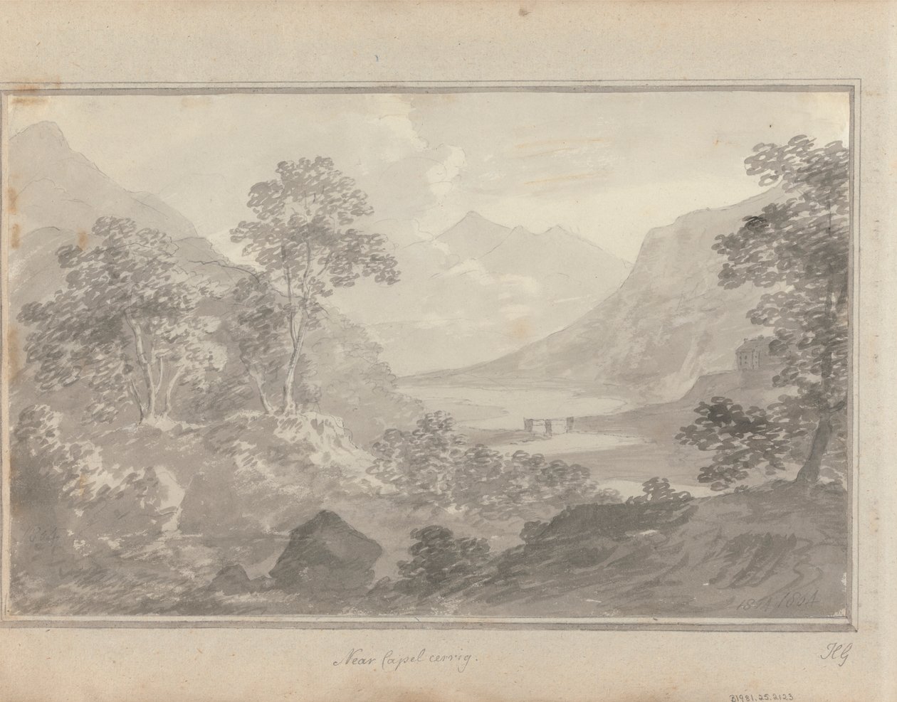 Vedute in Inghilterra, Scozia e Galles: Vicino a Capel Cerrig da Amos Green