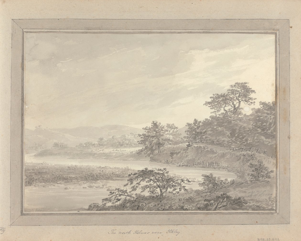 Vedute in Inghilterra, Scozia e Galles: Le Case del Nord vicino a Ilkley da Amos Green