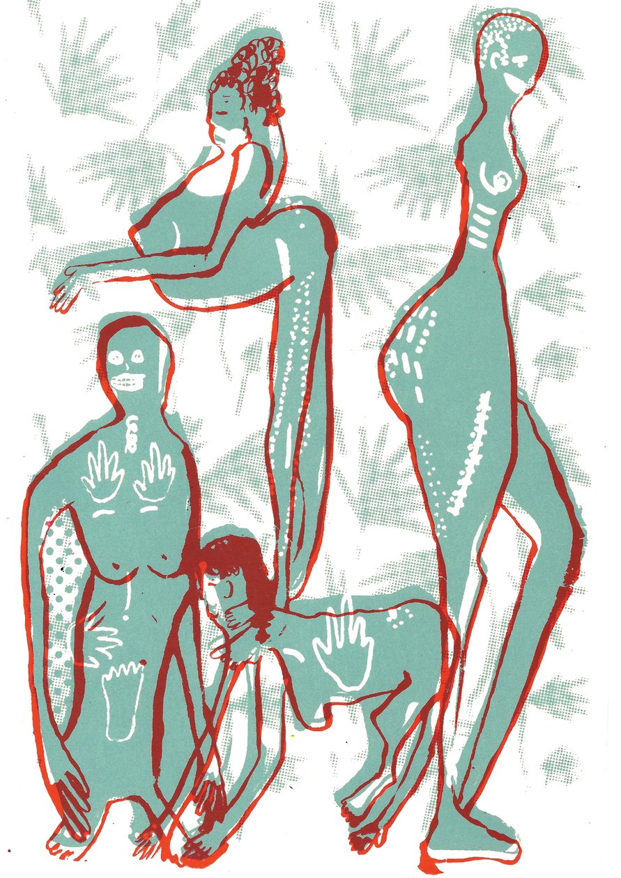 Moduli 2, 2015 (stampa schermo) da Amy Louise Evans