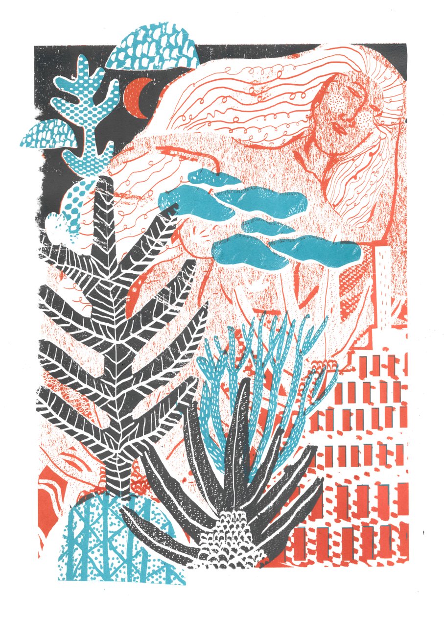We Build, 2015 (serigrafia) da Amy Louise Evans