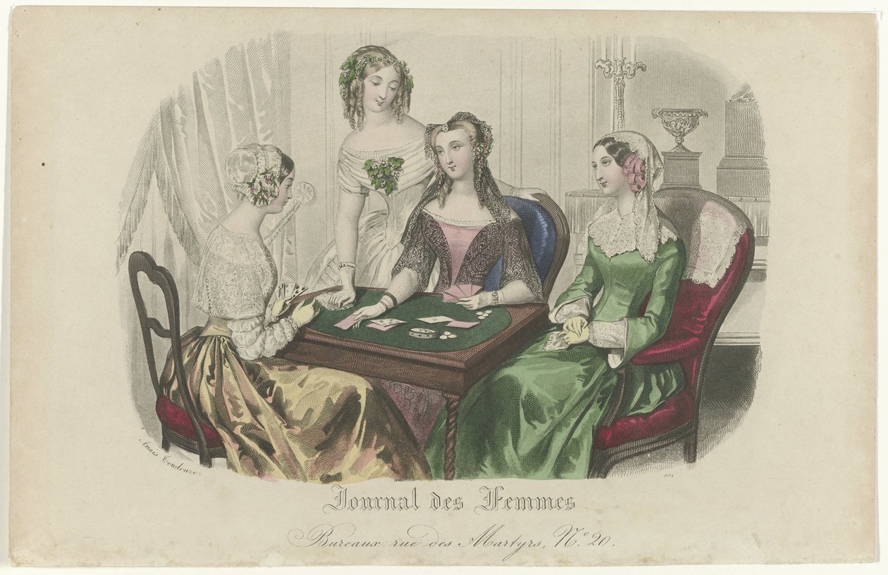 Journal des Femmes, ca. 1840, No. 1575 da Anaïs Colin Toudouze