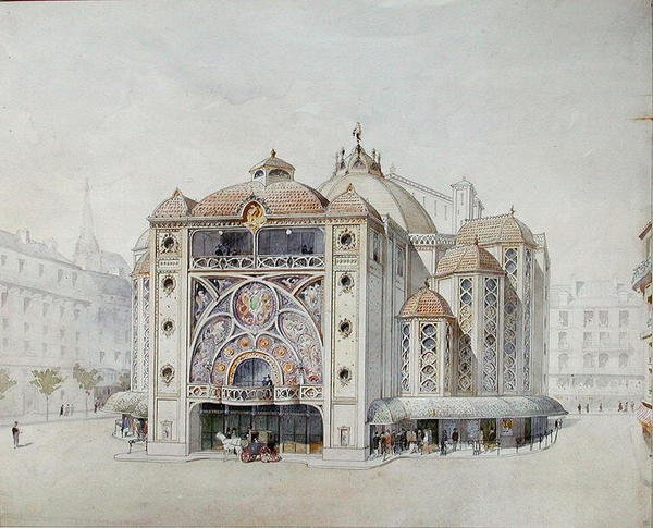 Progetto per un teatro ideale da Anatole de Baudot