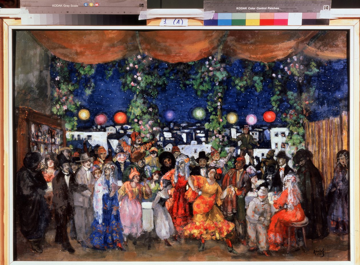 Carnevale in Spagna da Anatoli Afanasyevich Arapov