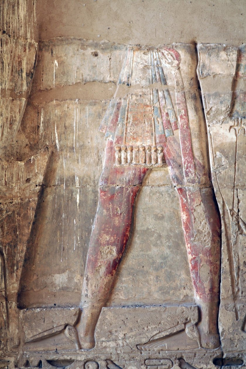Rilievo del dio sole Ra, sito di sepoltura di Siptah, KV47, ca 13°-12° sec. a.C. da Ancient Egypt