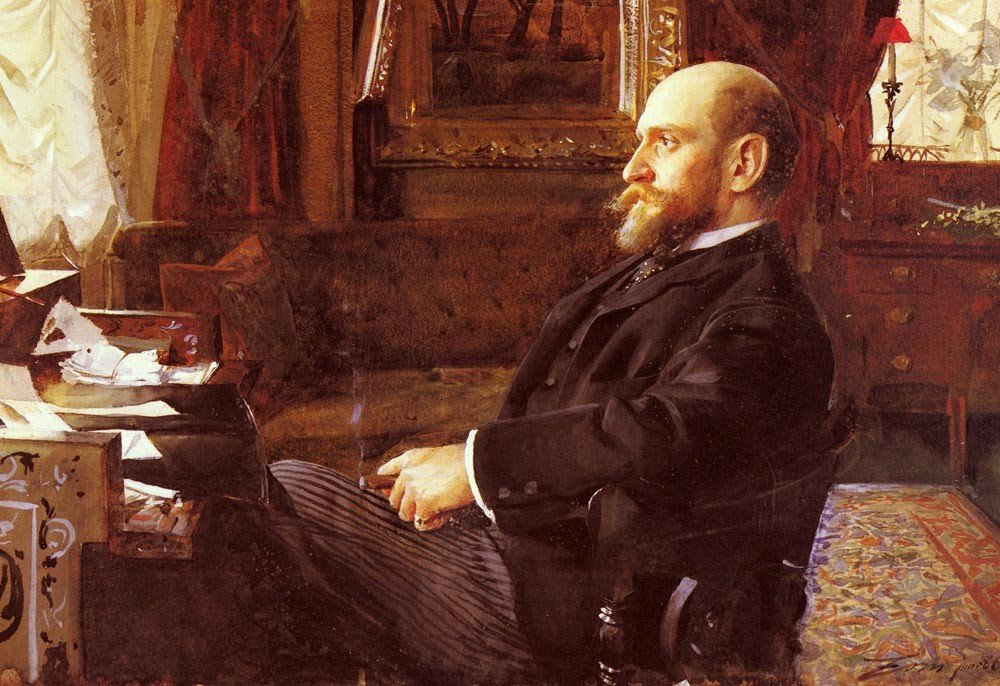 Ernest Cassel da Anders Leonard Zorn