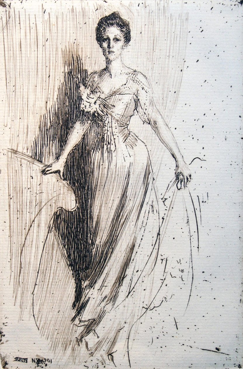 Miss Lurman da Anders Leonard Zorn